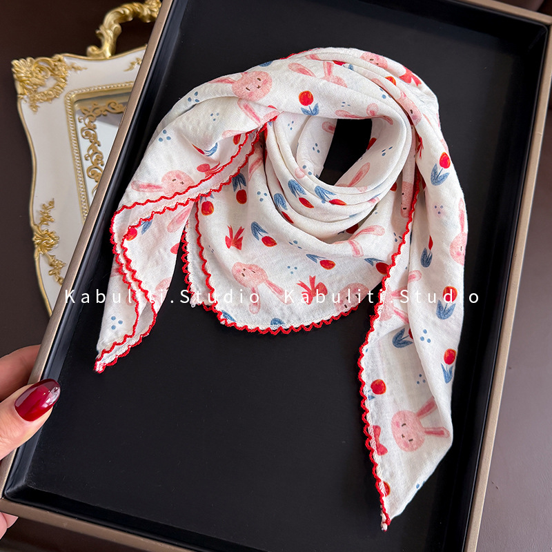Kwadratowa chusta z bawełny i  – Face Scarf Mask recenzja i cena