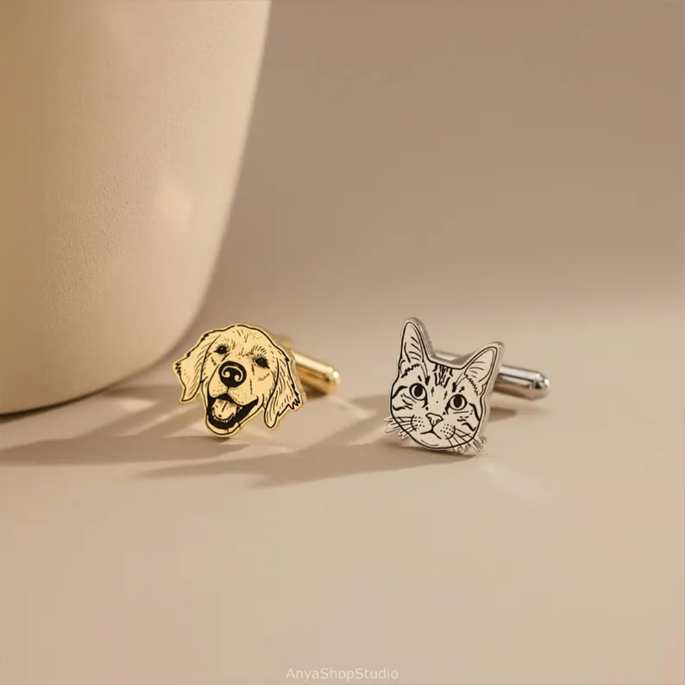 Spinki do mankietów z własnym  – Tie Clip Silver recenzja i cena
