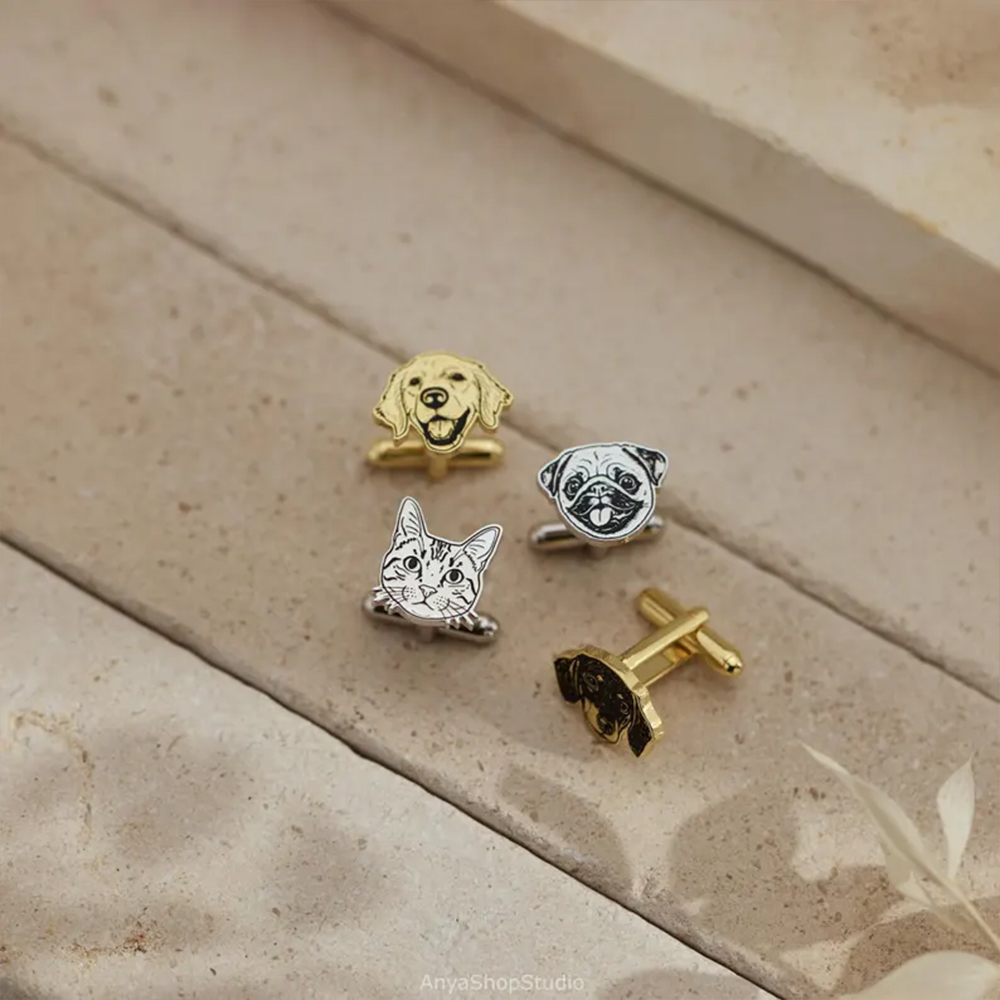 Spinki do mankietów z własnym  – Tie Clip Silver recenzja i cena