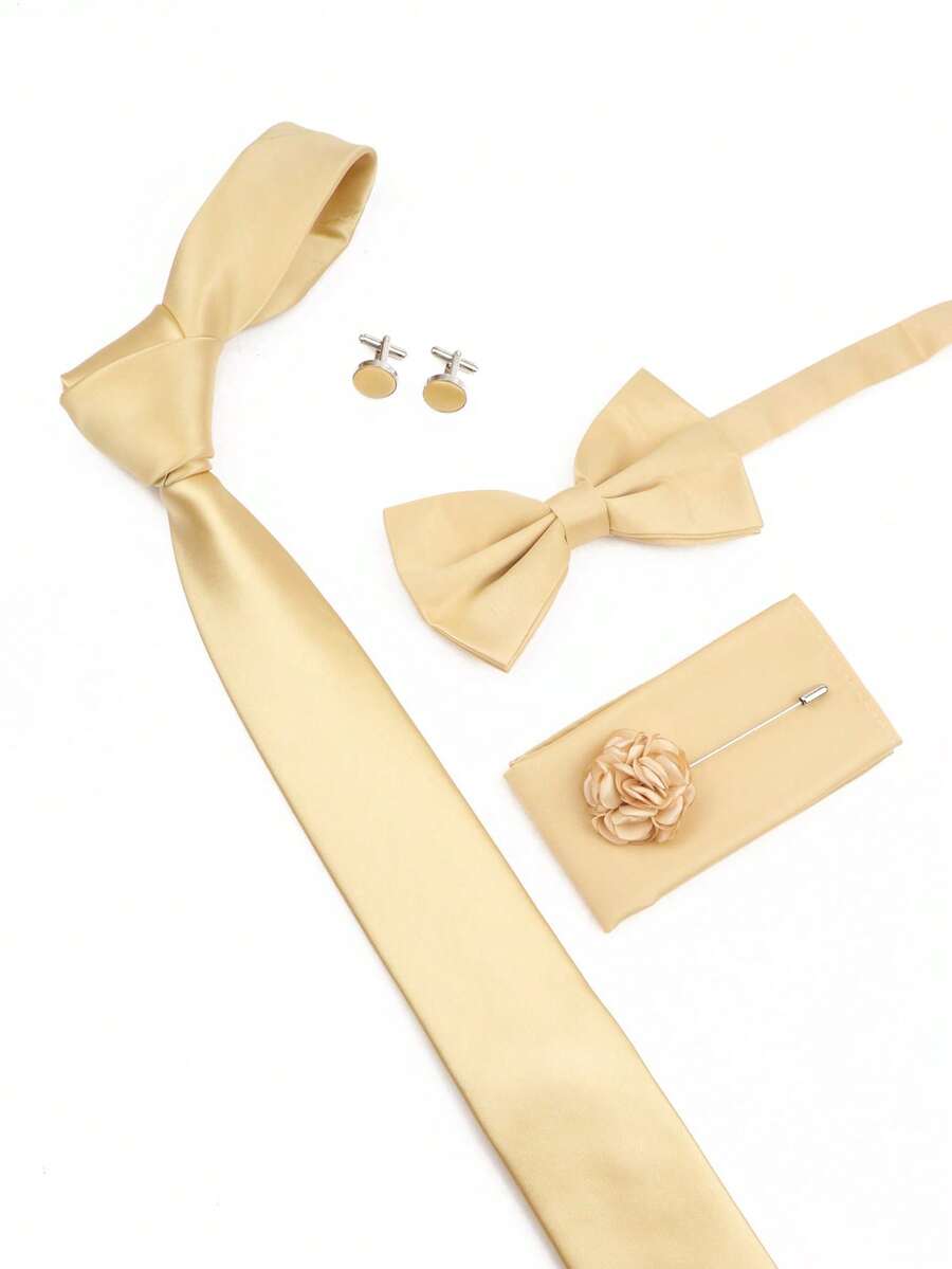 SGIAWETA-5 szt./zestaw Krawat  – Pocket Square Set recenzja i cena