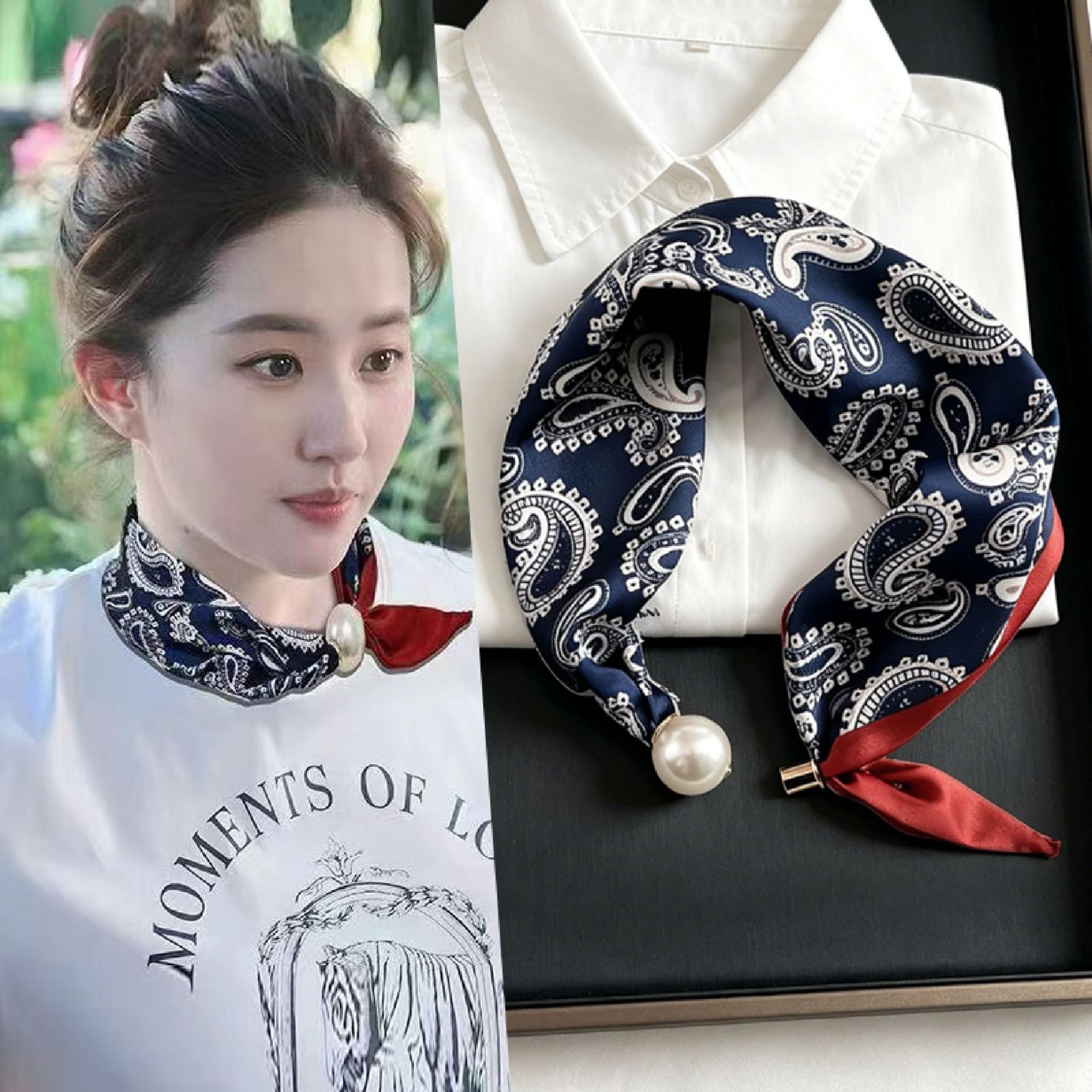 Nowe szale damskie z nadrukiem – Face Scarf Mask recenzja i cena